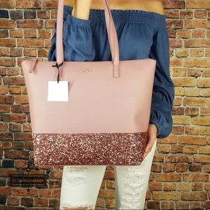 Kate Spade LARGE Penny Greta Court Peony Tote bag